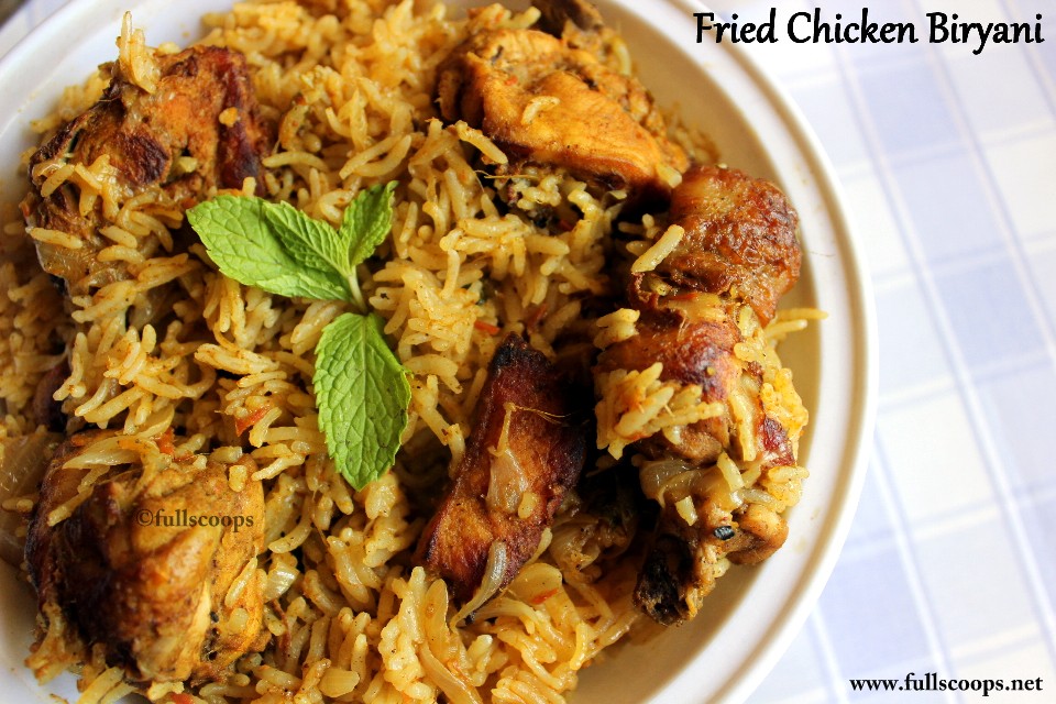 Fried Chicken Biryani | Chicken 65 Biryani | Biryani Recipes ~ Full ...