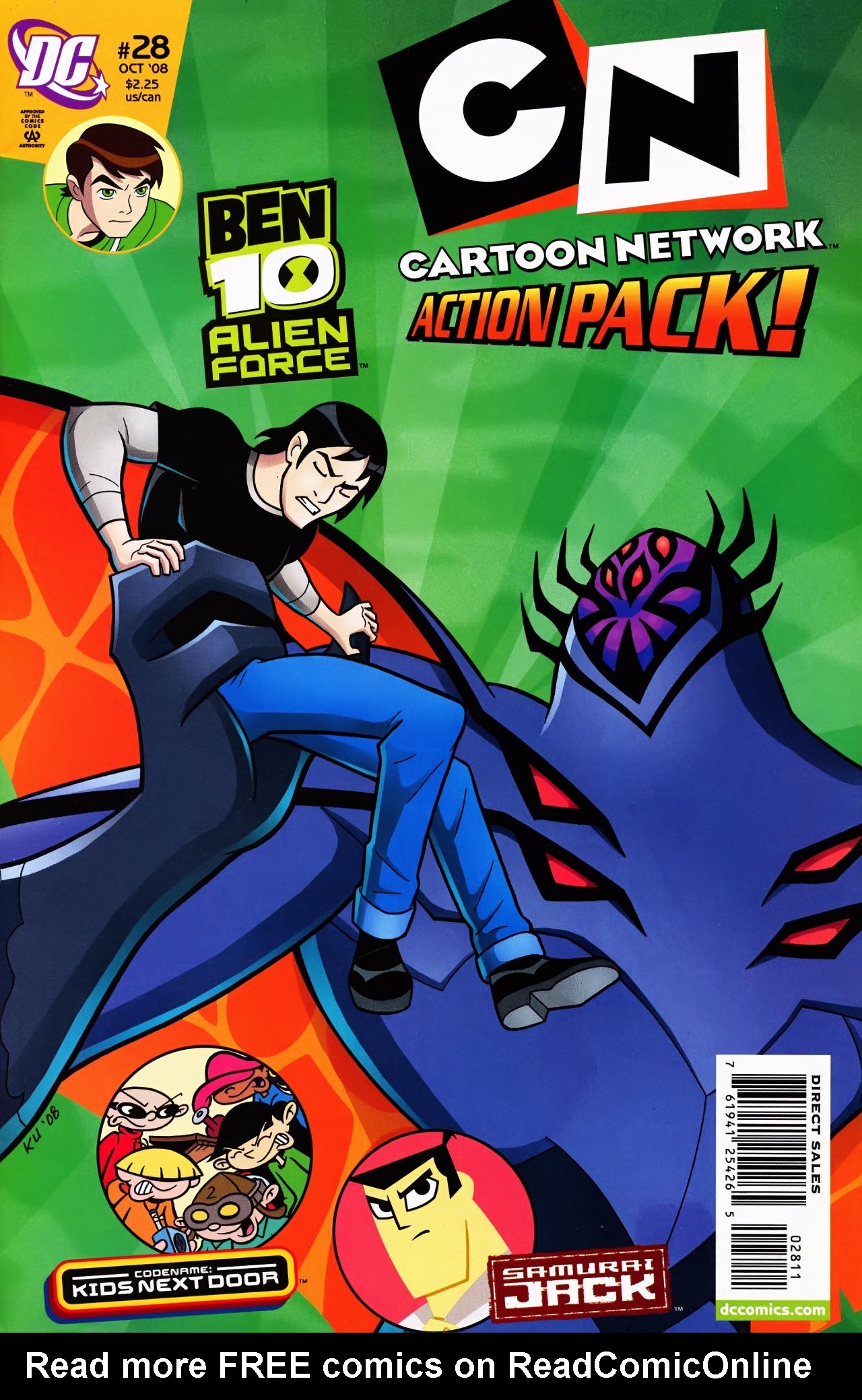 Read online Cartoon Network Action Pack comic -  Issue #28 - 1