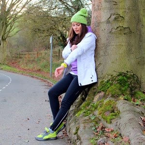 Neon jogging