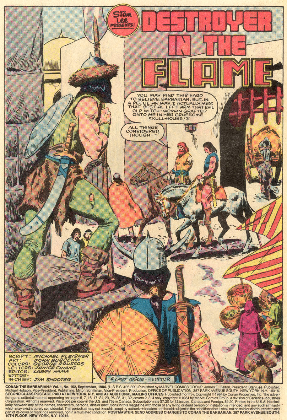 Conan the Barbarian (1970) Issue #162 #174 - English 2