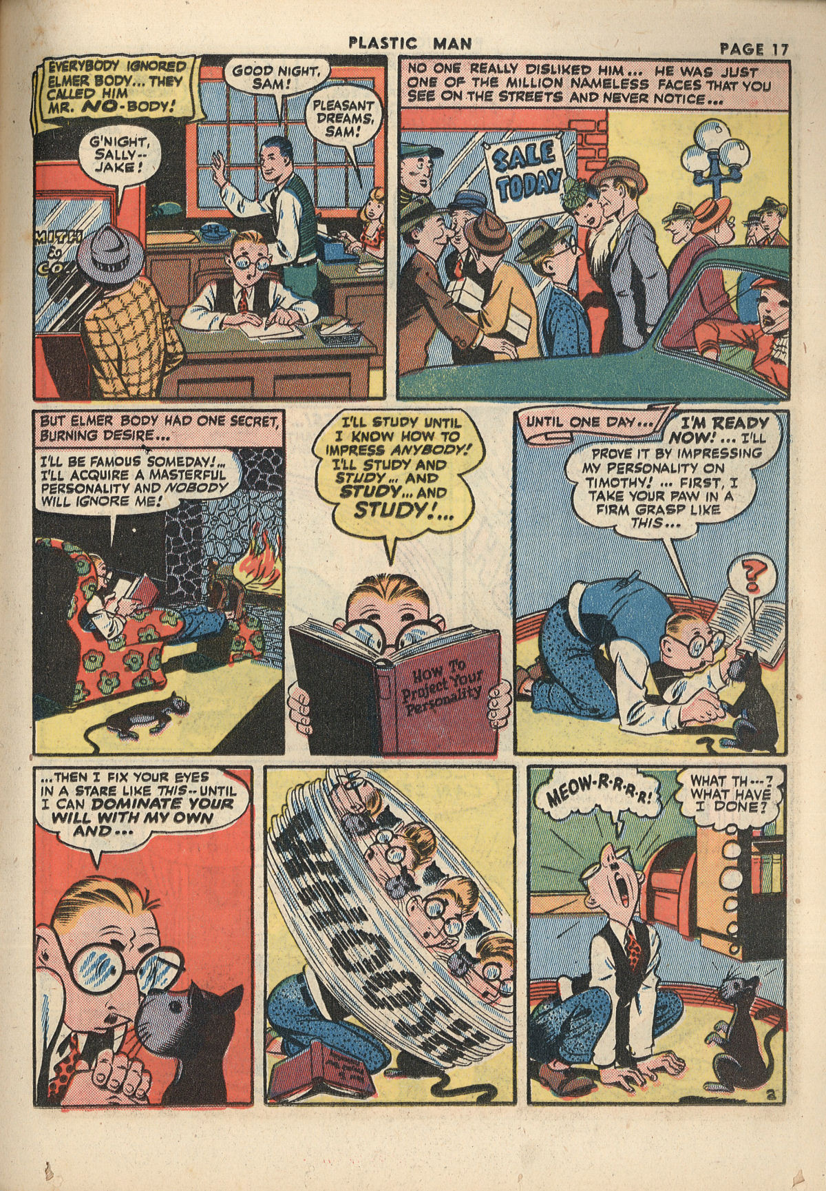 Read online Plastic Man (1943) comic -  Issue #2 - 19