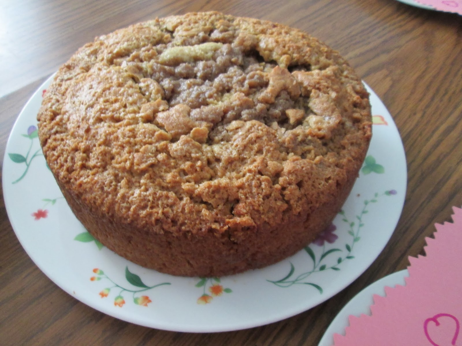 Cajun Strawberry Vegan CinnamonFlax Coffee Cake