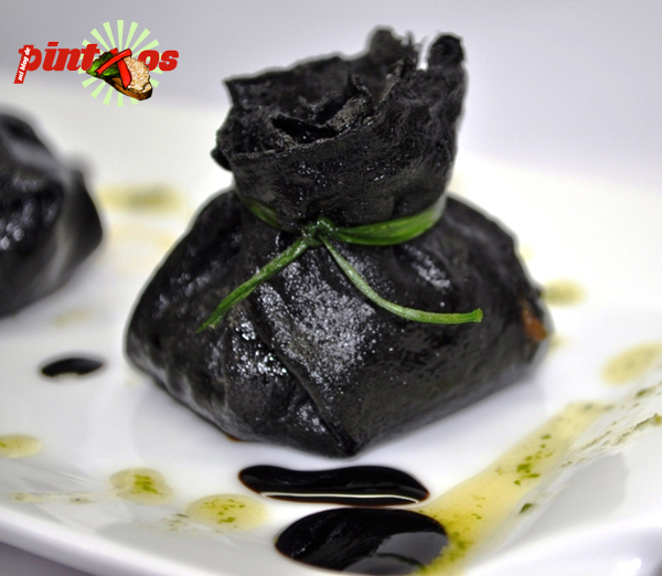 DE L@ WEB @ LA T@UL@: SAQUITOS NEGROS DE CHIPIRON CON VERDURITAS