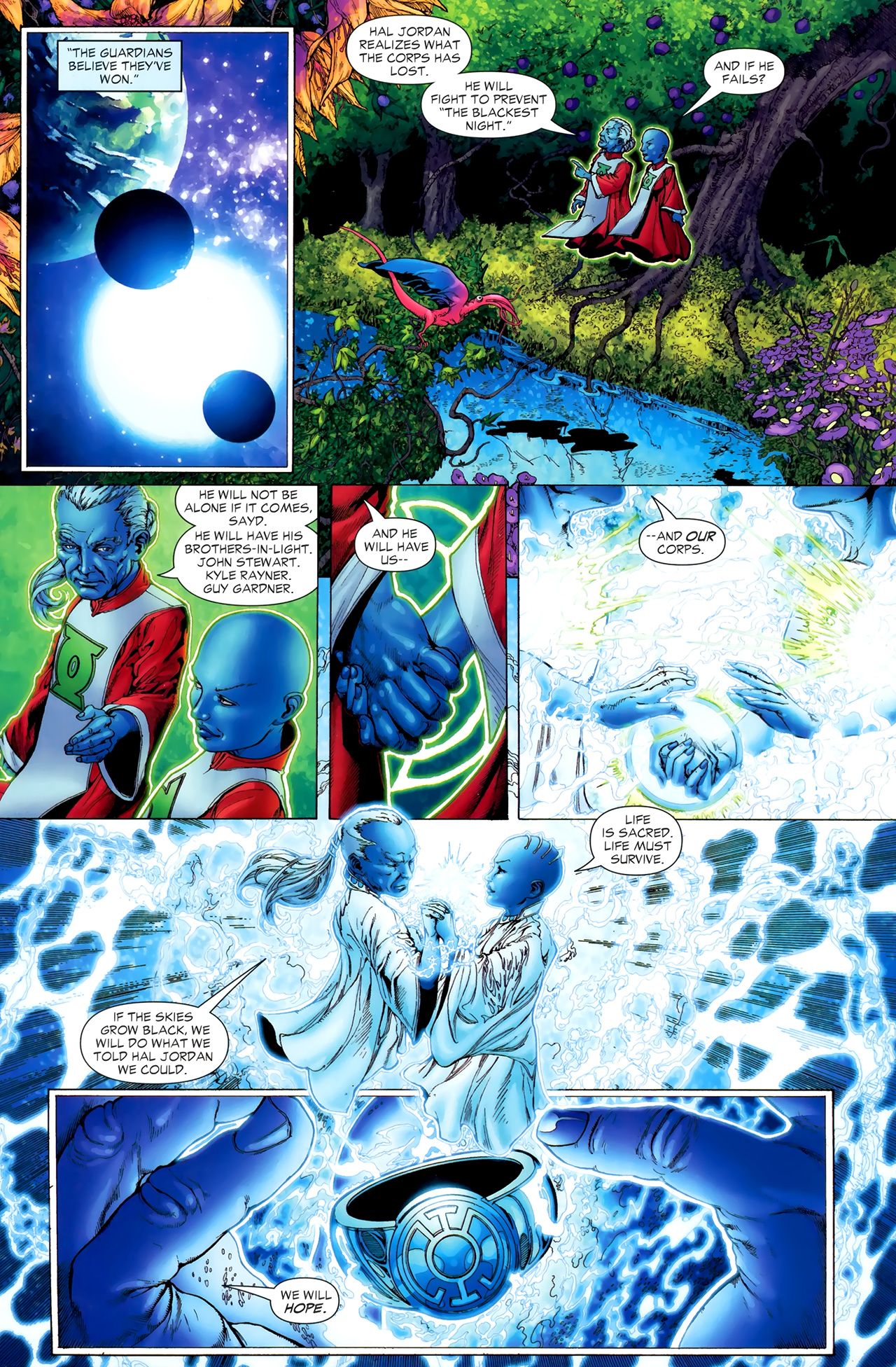 Read online Green Lantern (2005) comic -  Issue #25 - 43