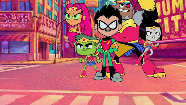 teen titans go! to the movies movie review