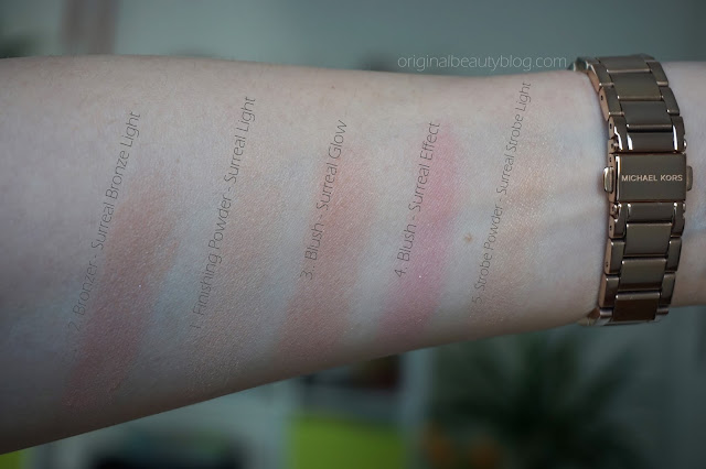 Hourglass Ambient® Surreal Light Swatches