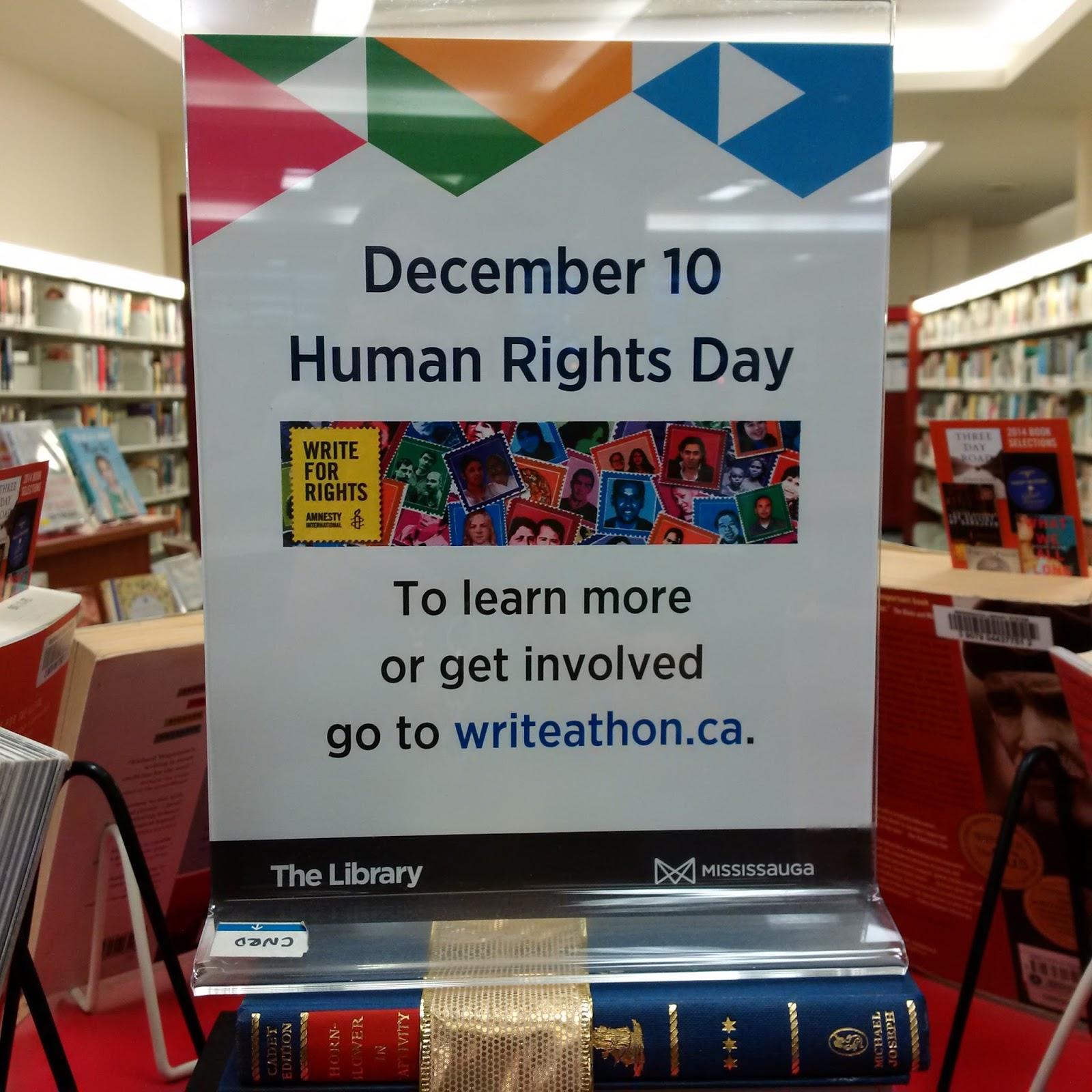 Wmtc Librarians Celebrate Human Rights At Your Library Write4rights