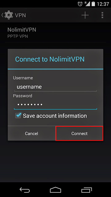 Cara Setting Pengaturan Internet VPN