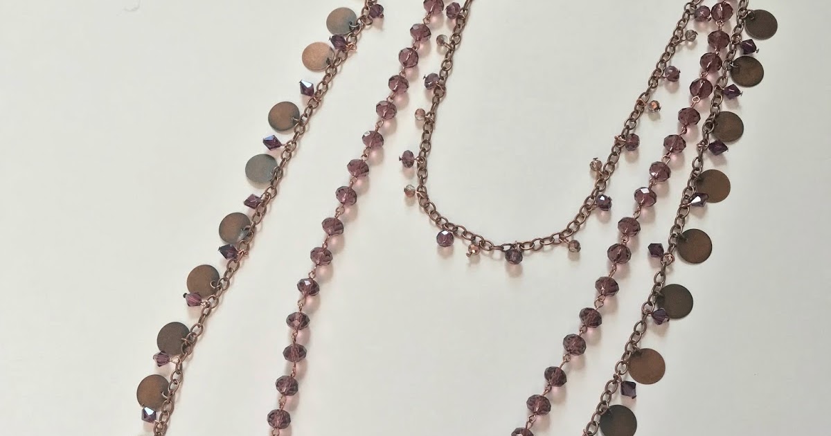 DIY Metal Charm & Chain Necklace My Girlish Whims
