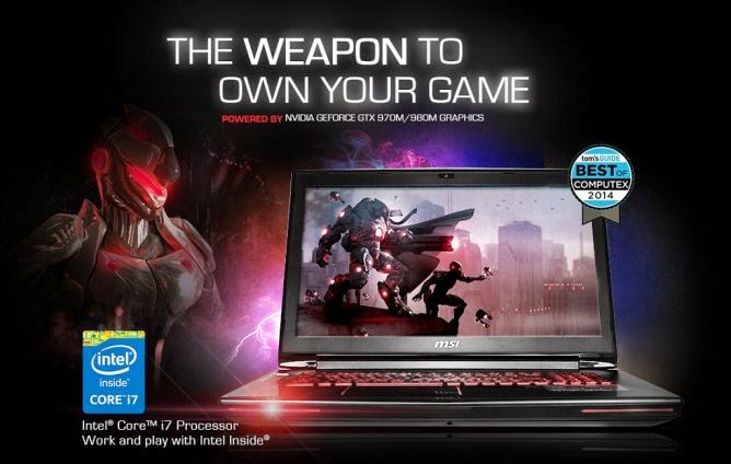 Laptop Gaming Paling Mumpuni tahun 2015