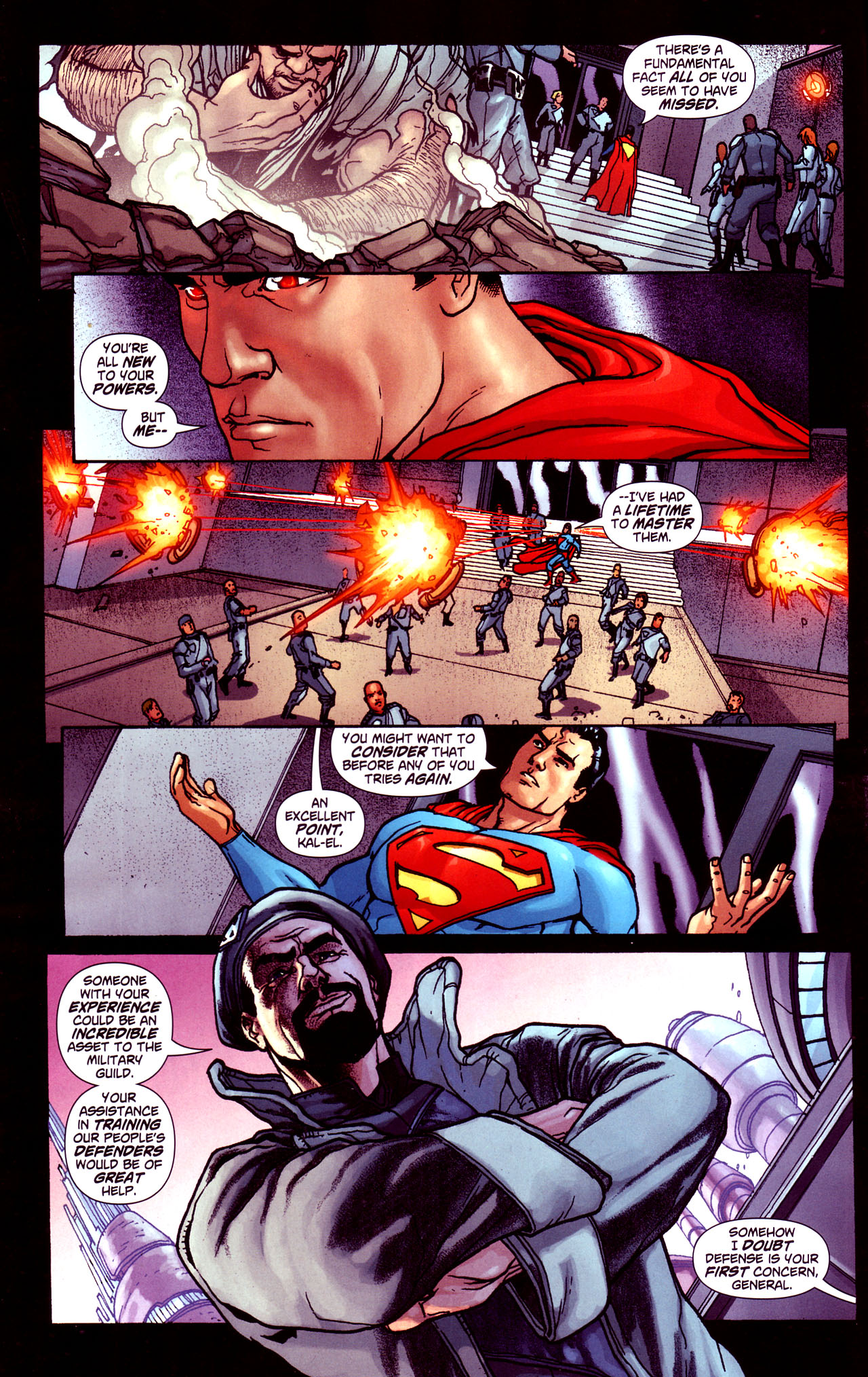Read online Superman: World of New Krypton comic -  Issue #1 - 15