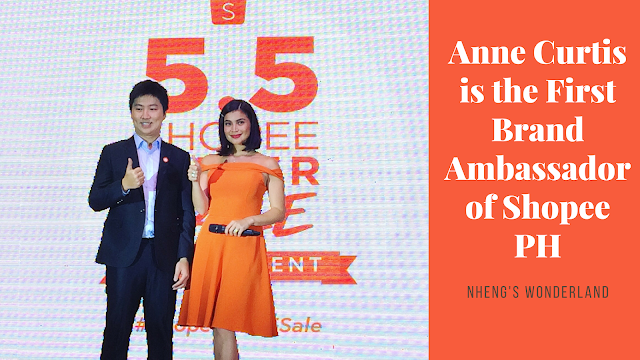 Anne Curtis is the First Brand Ambassador of Shoppe PH!