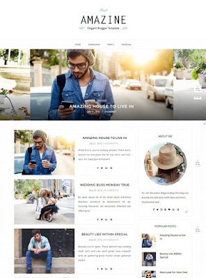 Amazine Blogger Responsive List Style Image