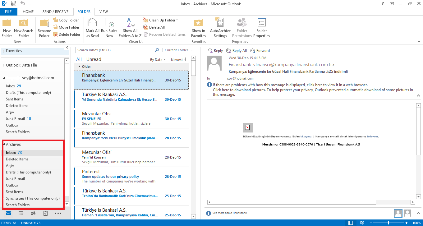 Buğra Ulusoy Exchange Outlook Mail kota Problemi, The Size Limit of Mailbox has been Exceeded