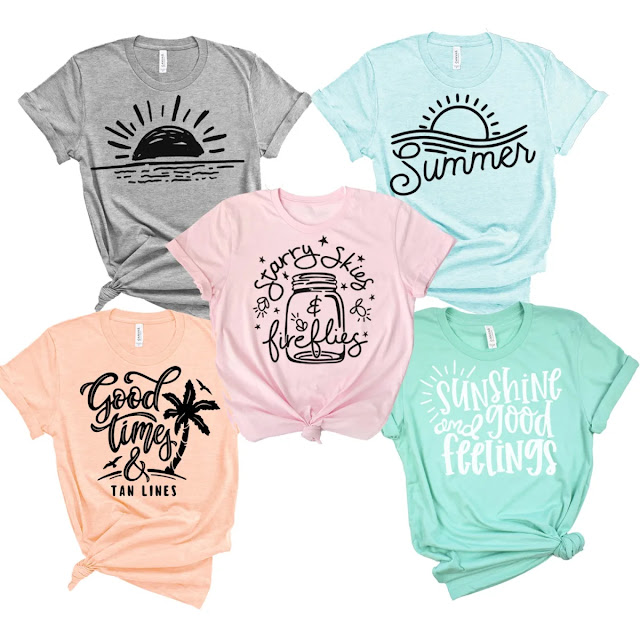 cute summer graphic tees