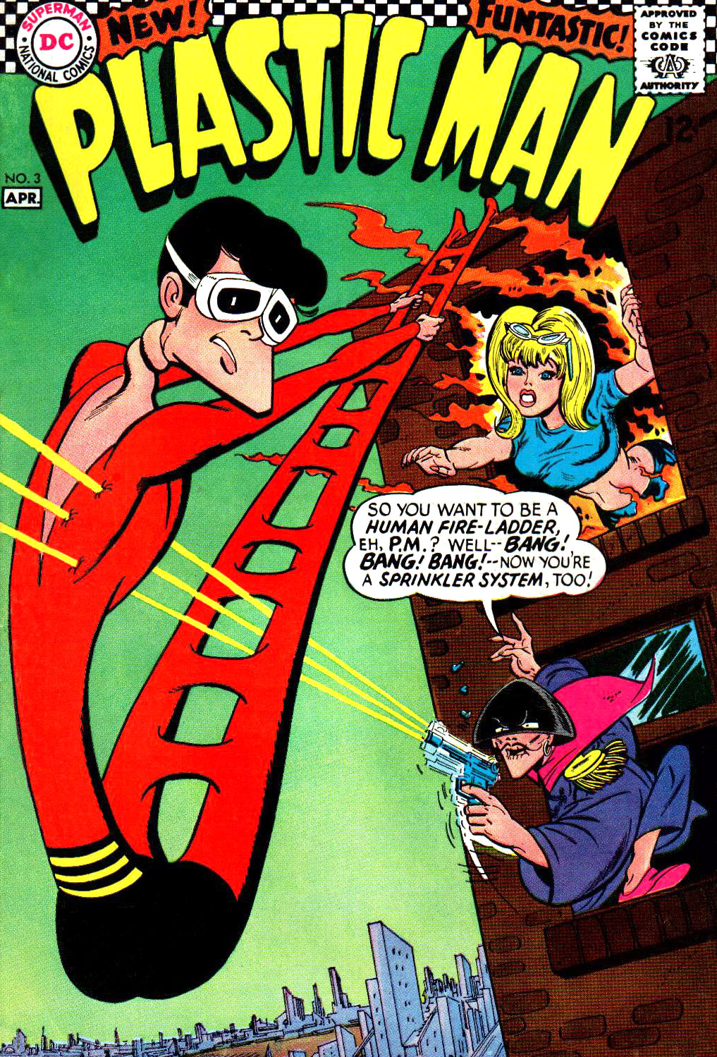 Plastic Man (1966) issue 3 - Page 1