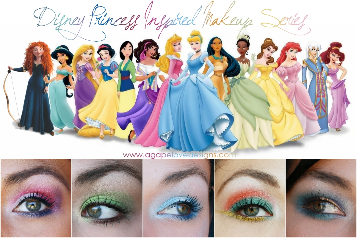Agape Love Designs Disney Inspired Makeup Series