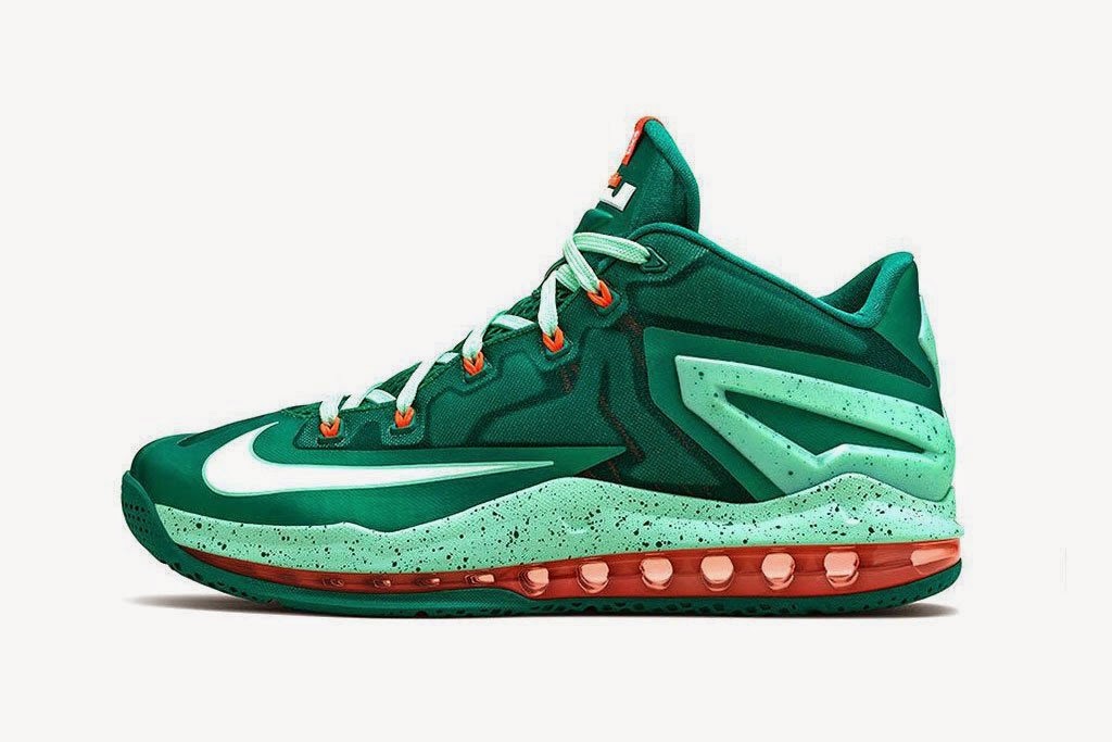 Nike LeBron 11 Max Low “Mystic Green” - Planet of the Sanquon