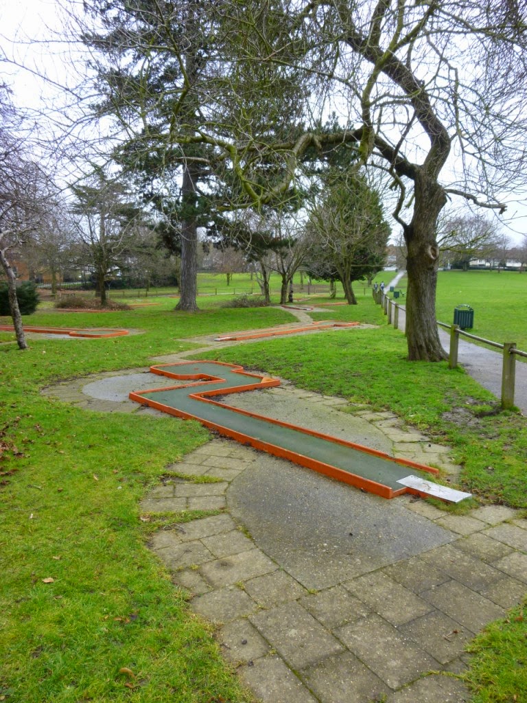The Ham and Egger Files Crazy Golf at Woodlands Park in Gravesend, Kent