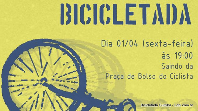 Bicicletada em Curitiba | Lobi Cicloturismo e Aventura