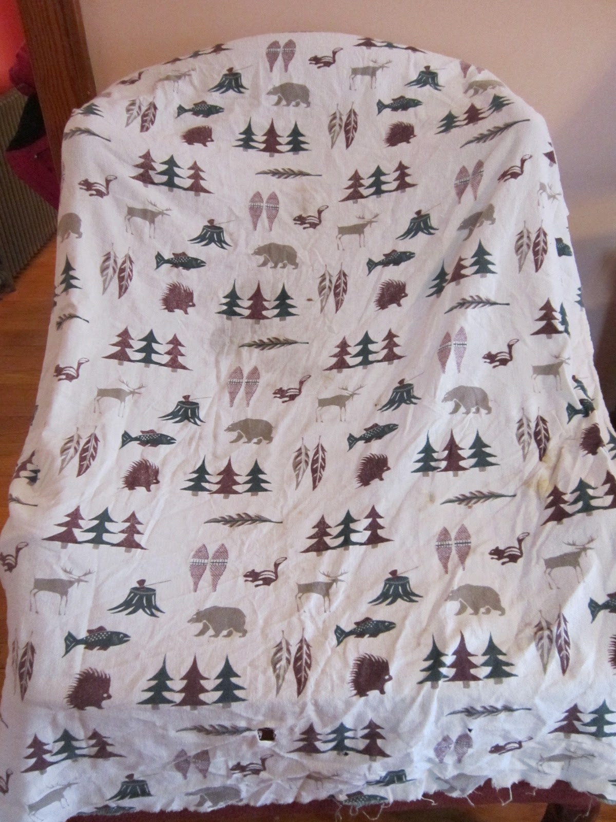 Maggie Mae Says It's Just An Old Flannel Sheet