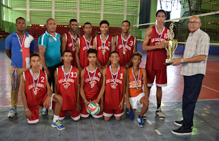 Cabral (Barahona) es campeón en voleibol nacional infantil - Campesino Digital