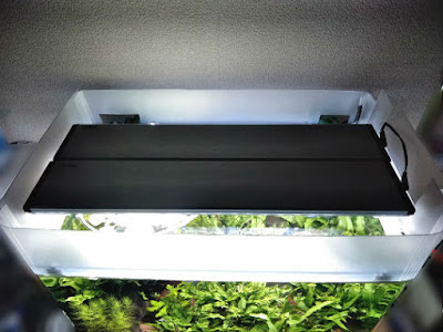 水槽用PPシートの柵。上から