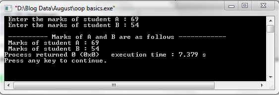 Kamlesh Makvana: C++ program to demonstrate the concept of Object ...