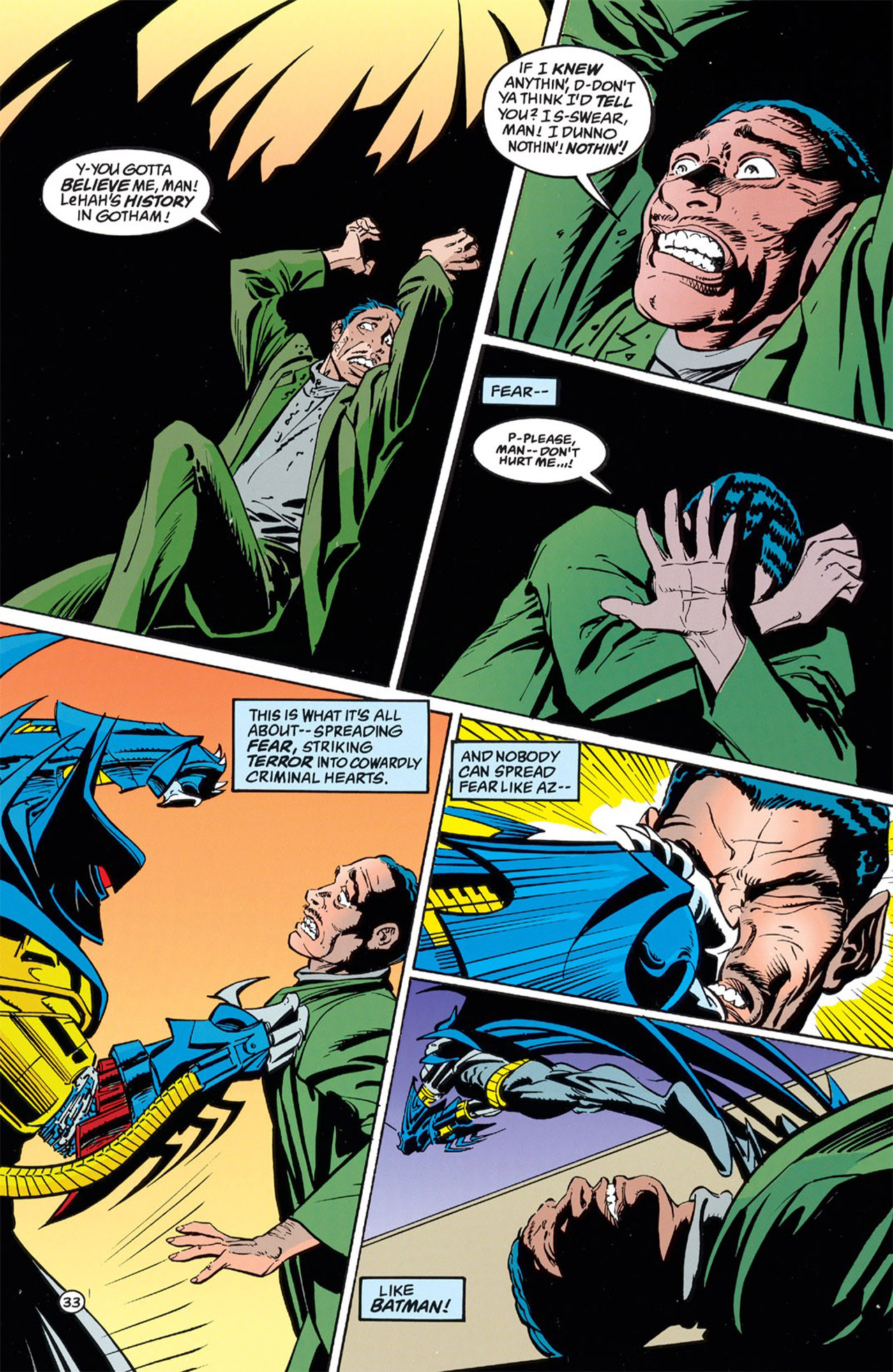Read online Batman: Shadow of the Bat comic -  Issue #29 - 35
