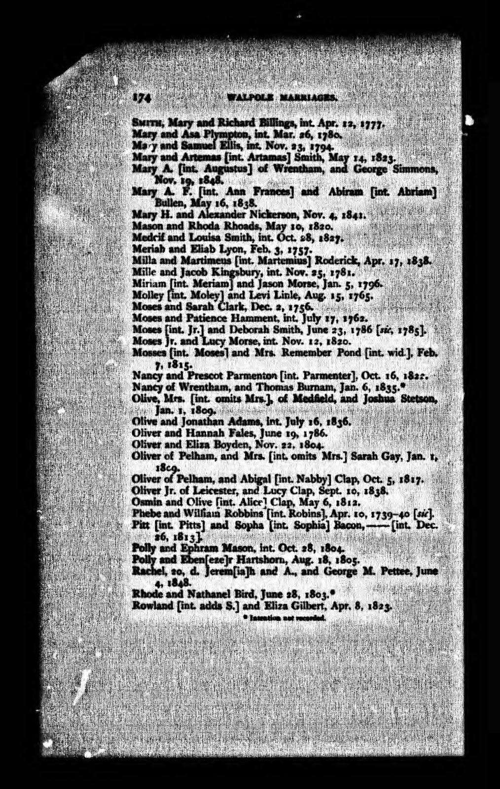 GeneaMusings Treasure Chest Thursday Post 302 1762 Marriage