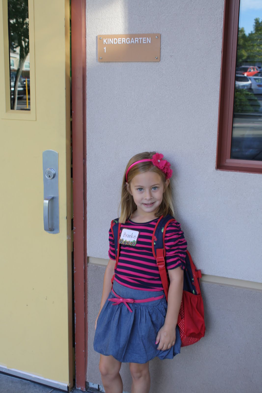 The Seffens Family Blog: First Day of Kindergarten