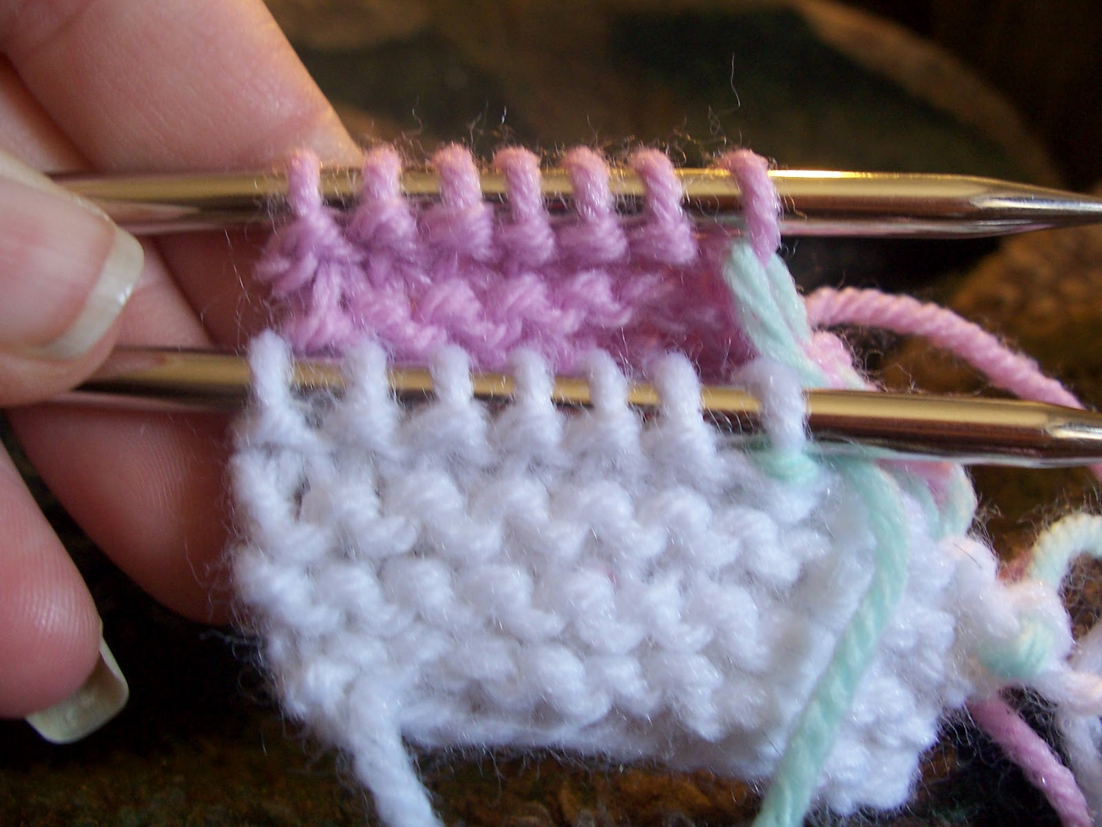 Life gets in the way of my Knitting! Grafting Garter Stitch