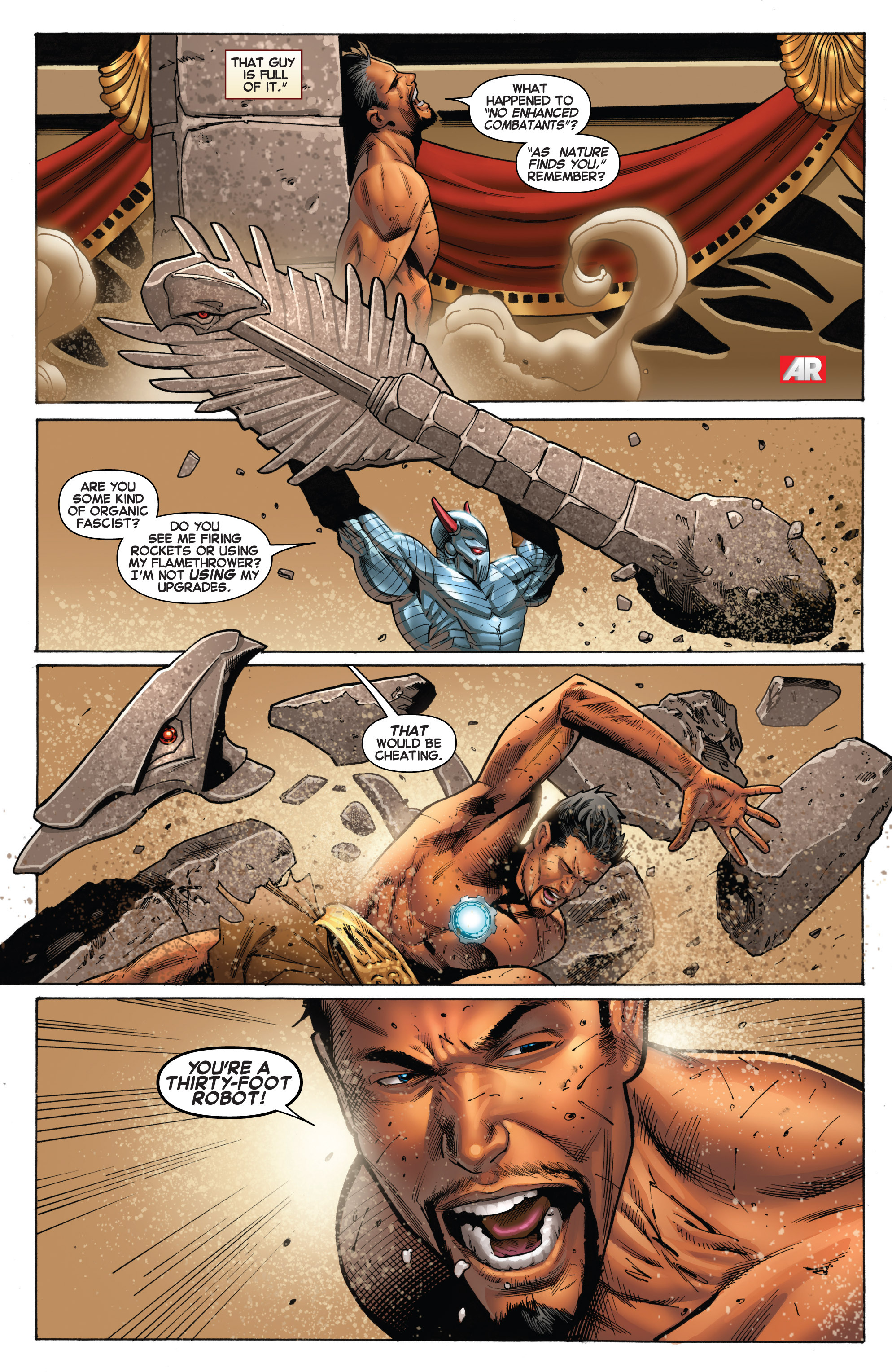 Read online Iron Man (2013) comic -  Issue #8 - 4