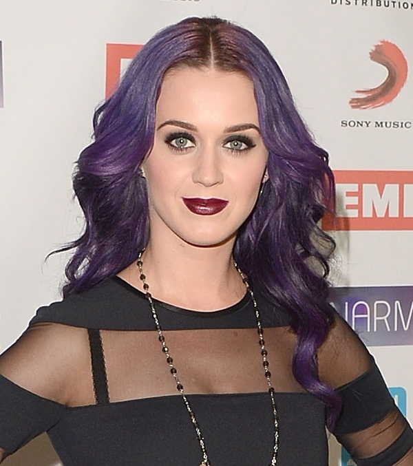 Katy Perry Katyperry Dark Purple Hair