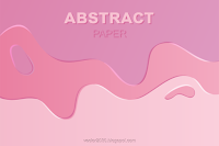 abstract paper cut slime background