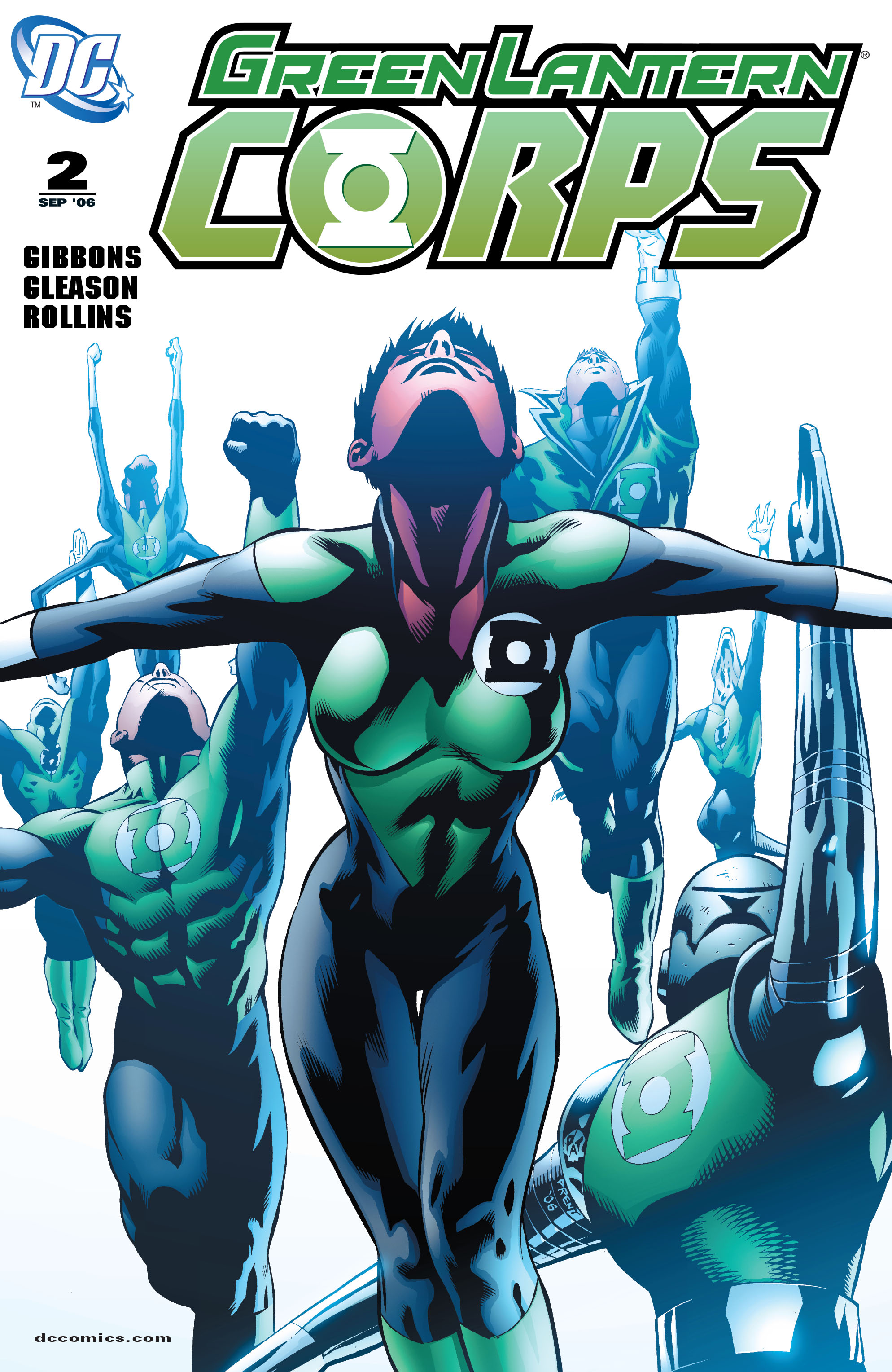 Read online Green Lantern Corps (2006) comic -  Issue #2 - 1