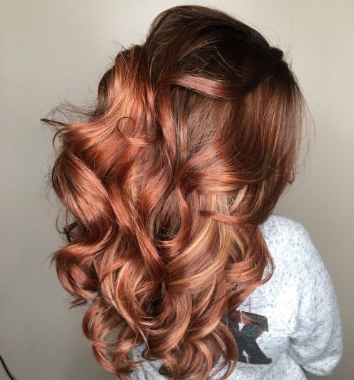8 Hottest Auburn Hair Color Ideas With Highlights Hair