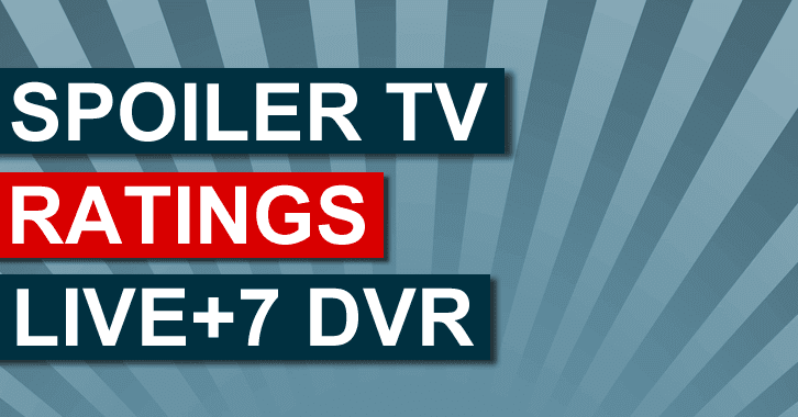 Live+7 DVR Ratings - Week 1 - 22nd Sept - 28th Sept 2014 
