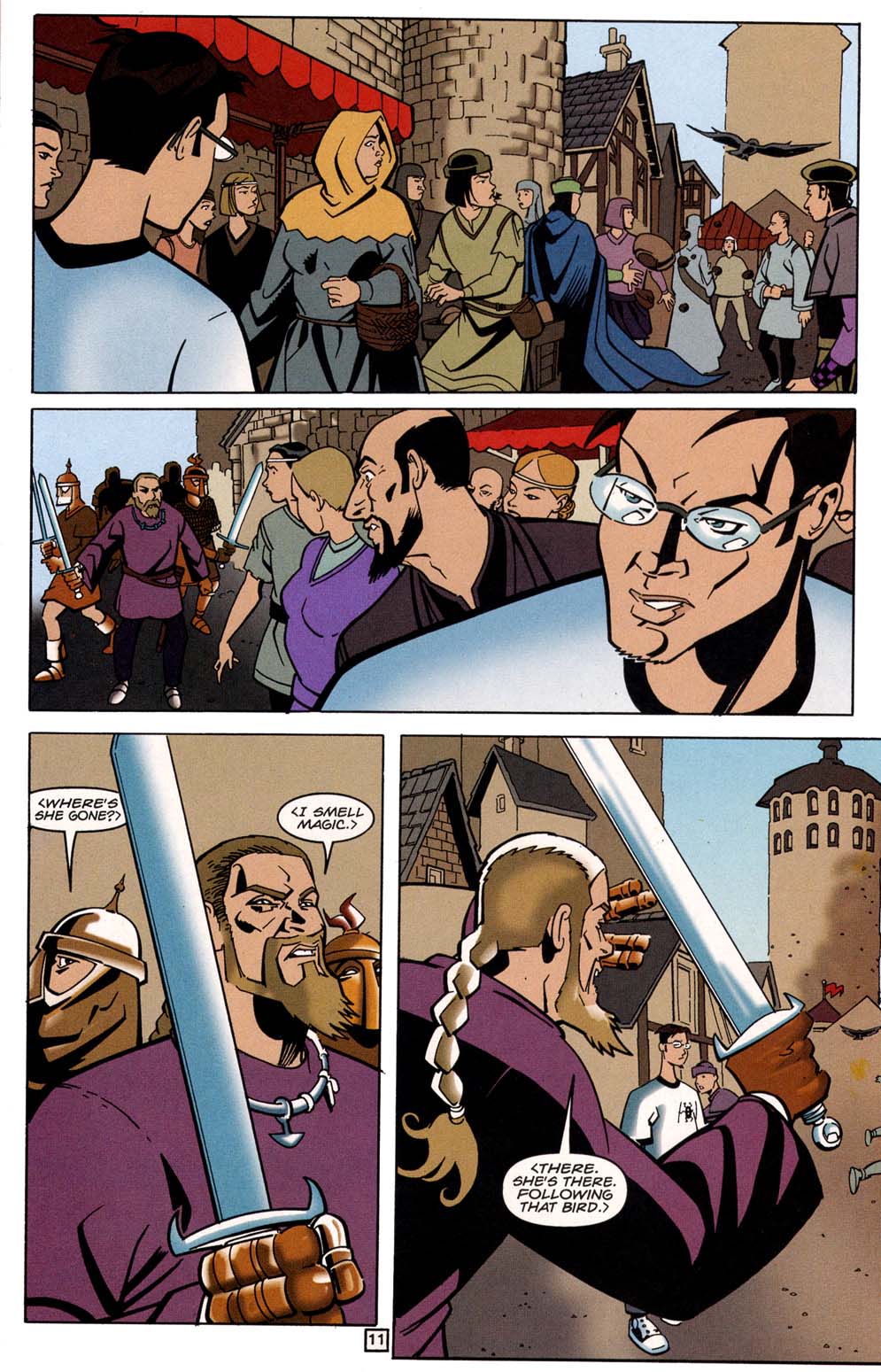 Read online Hunter:  The Age of Magic comic -  Issue #1 - 12
