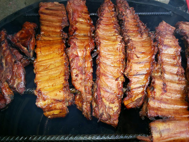 Costilla Ahumada de cerdo para preparar a la BBQ