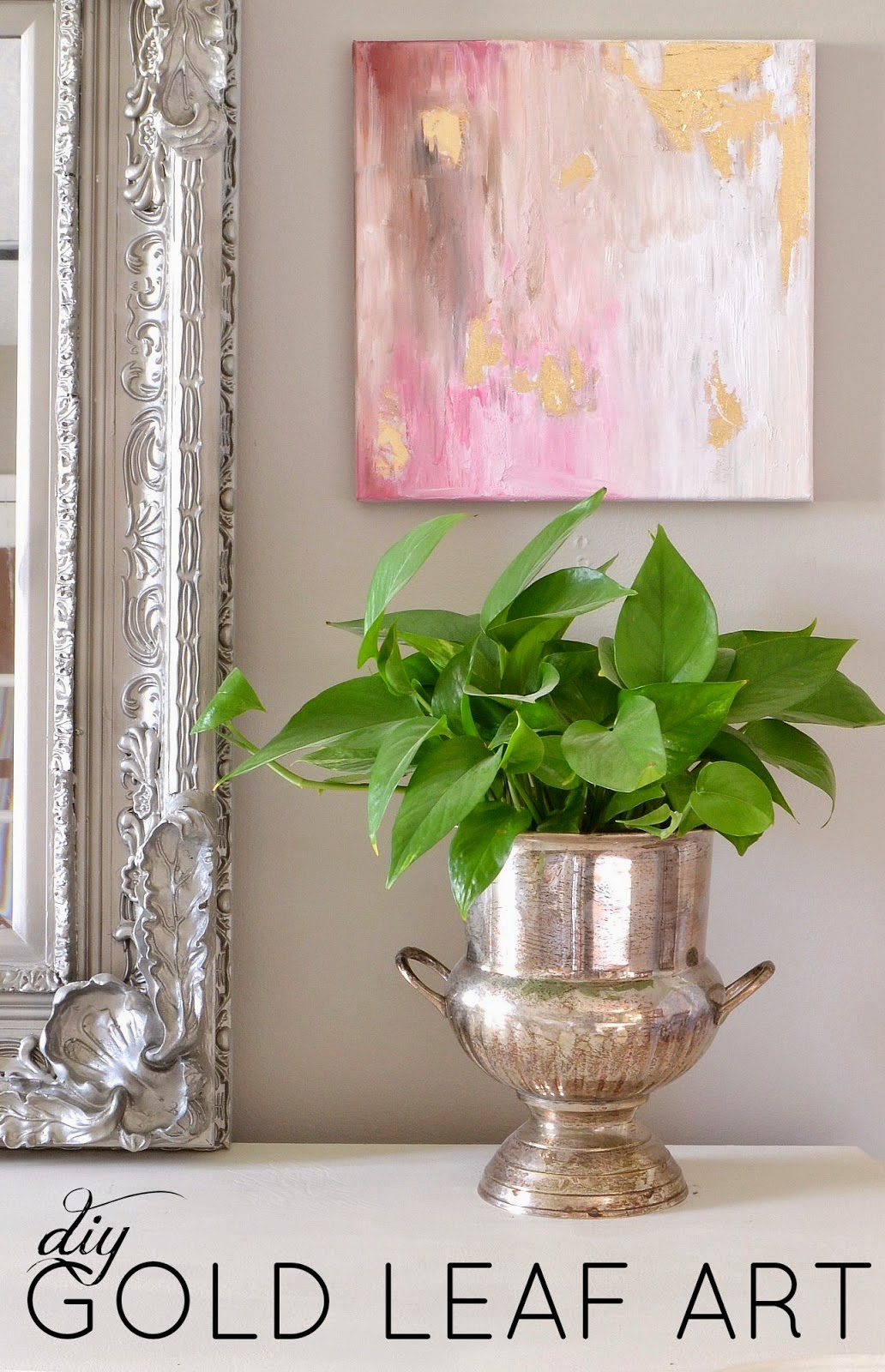 Britney Dearest: Easy DIY Abstract Painting