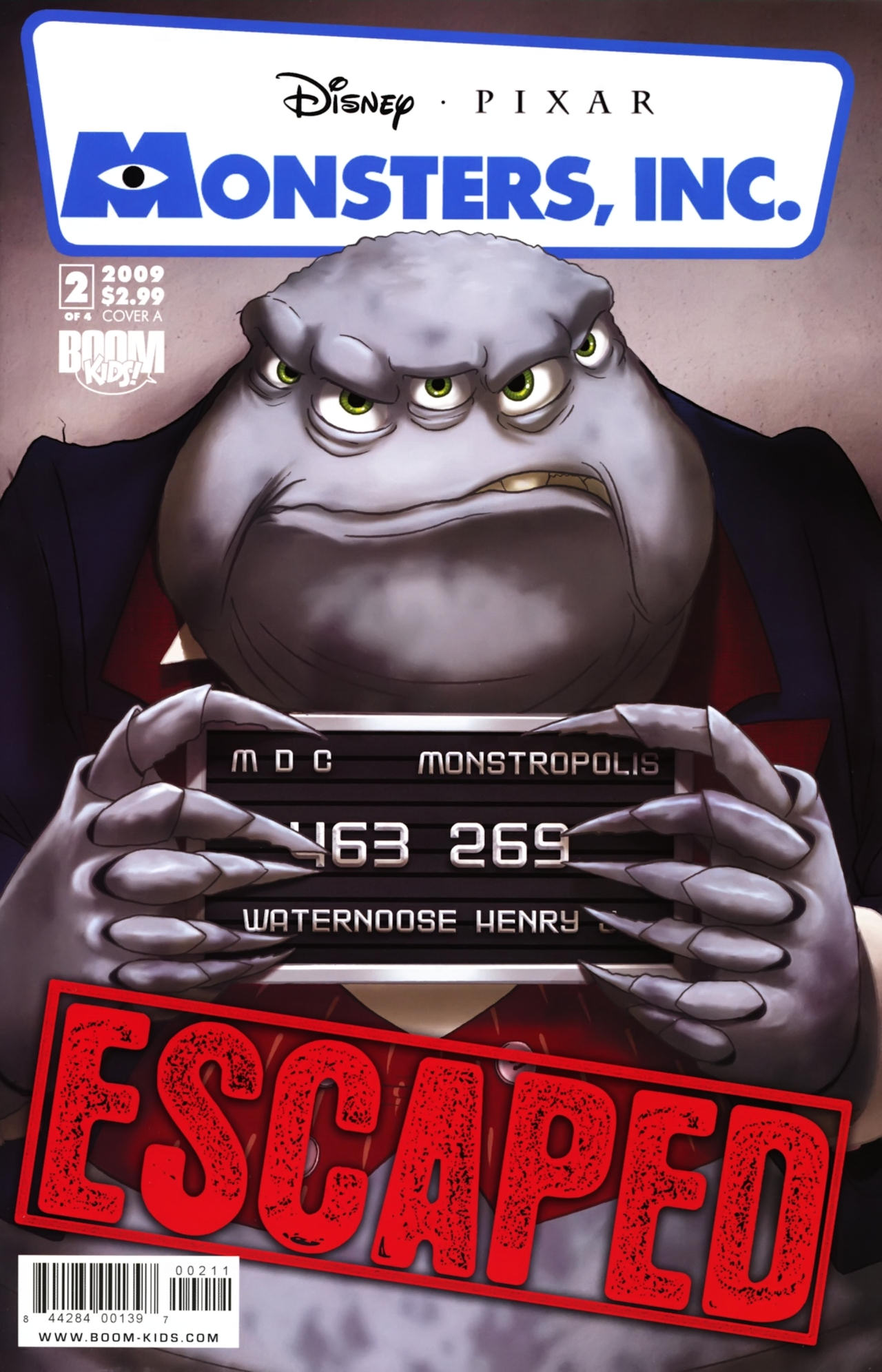 Read online Monsters, Inc: Laugh Factory comic -  Issue #2 - 1