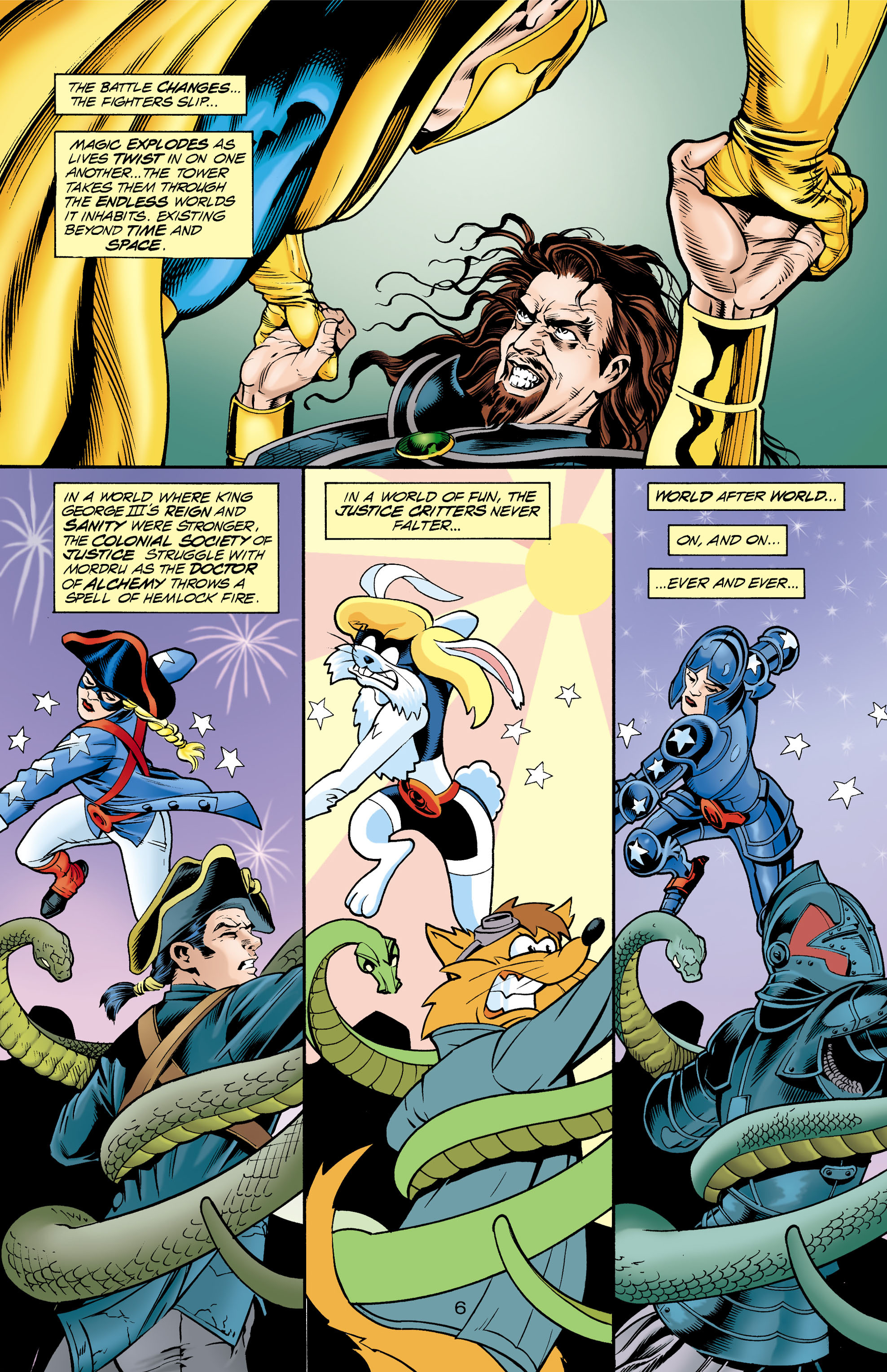 Read online JSA (1999) comic -  Issue #4 - 6