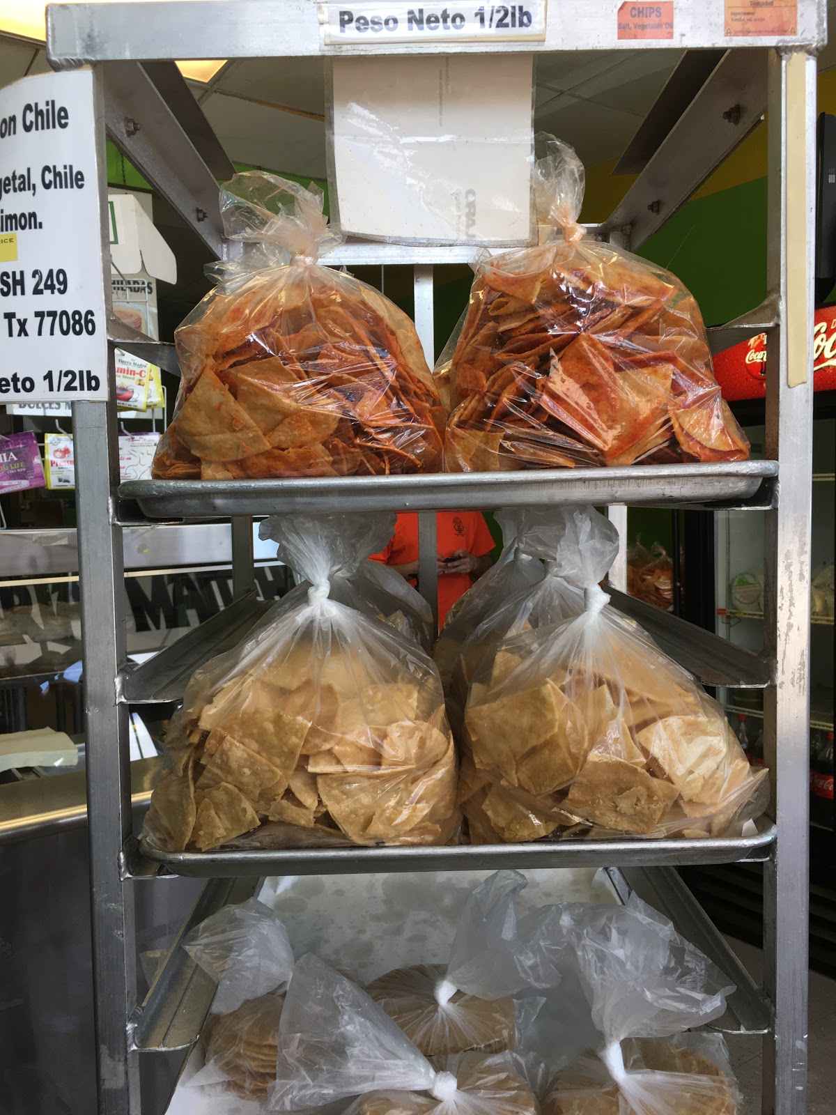 Houston Food Explorers Mexican Tortillas Tortilleria Matehuala on