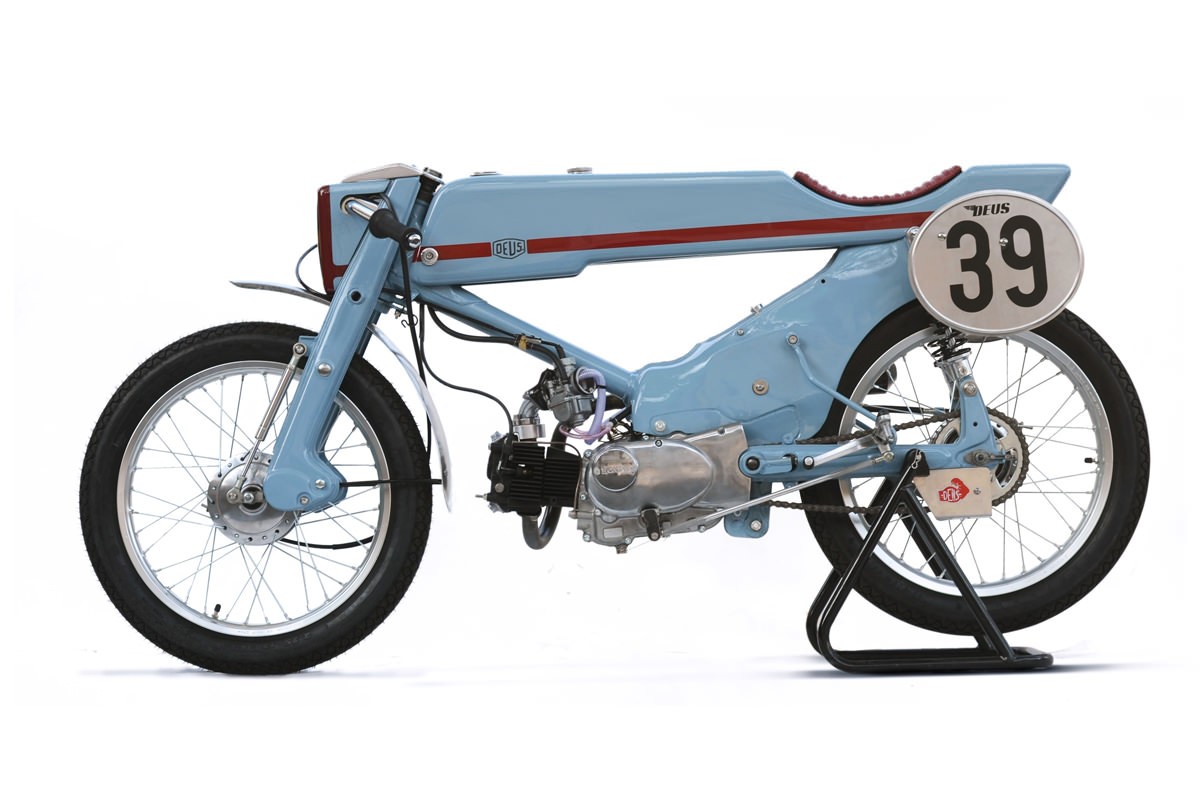 Trussty Jasmine Deus Rebuilt The C105 Super Cub As A Tribute To Soichiro Honda