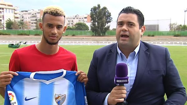 Hicham - Málaga -: "Era un sueño jugar en el primer equipo"