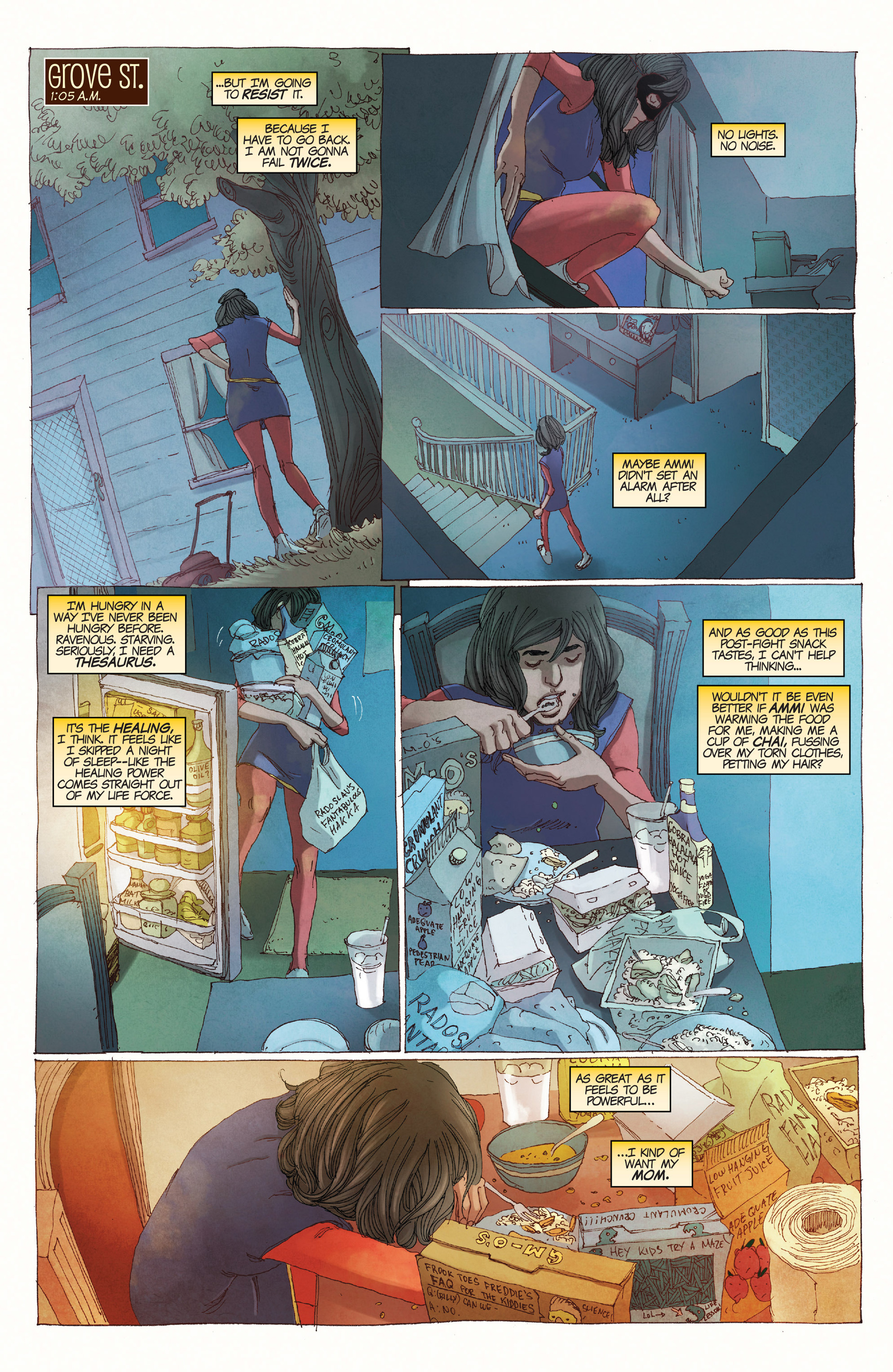 Read online Ms. Marvel (2014) comic -  Issue #5 - 7
