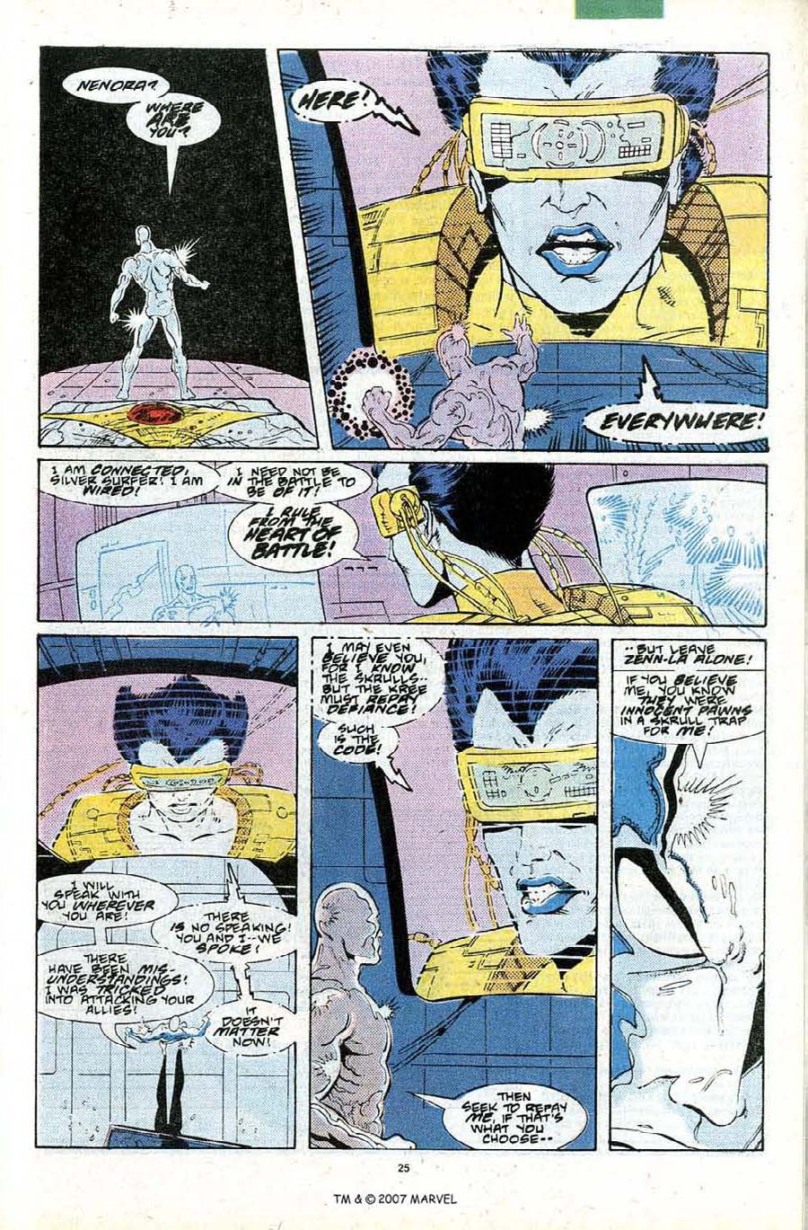 Read online Silver Surfer (1987) comic -  Issue #26 - 27