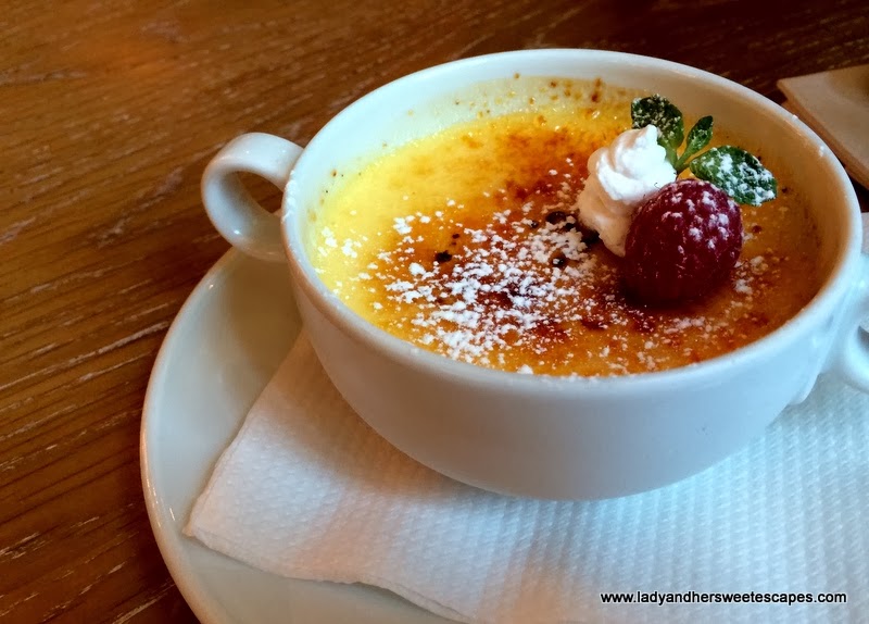 The Gramercy's Creme Brulee