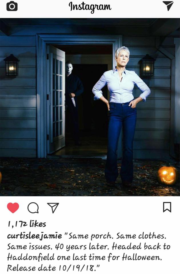 New "Halloween" Movie To Be Released October 2018!